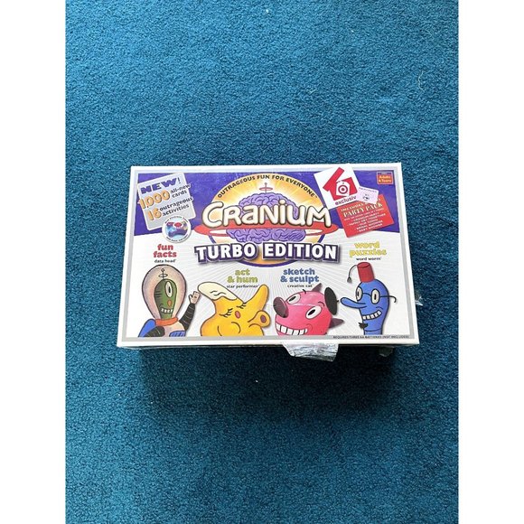 2004 Cranium Turbo Edition Board Game Target Exclusive Bonus Party Pack - Picture 1 of 8
